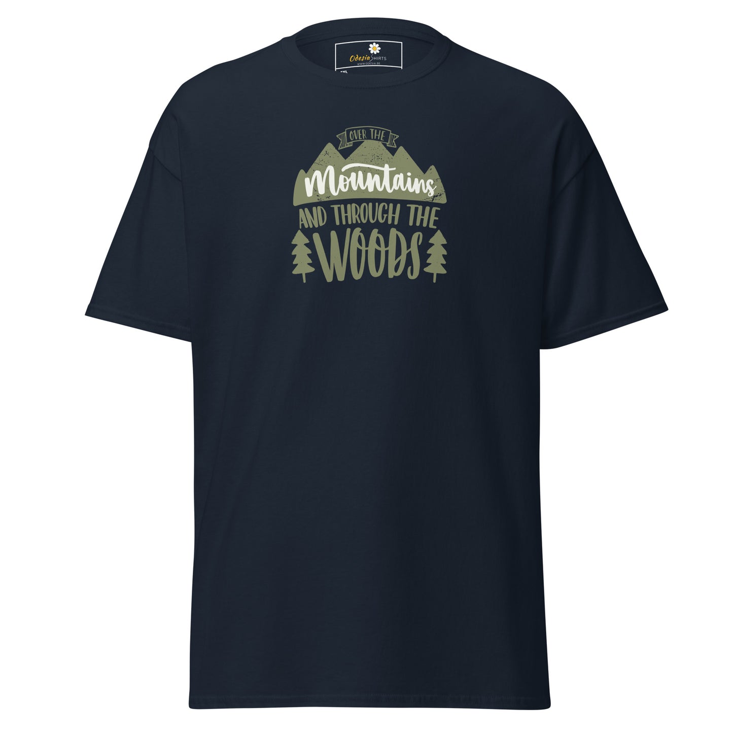 Unisex classic t-shirt - ADVENTURE THROUGH THE WOODS - BIG
