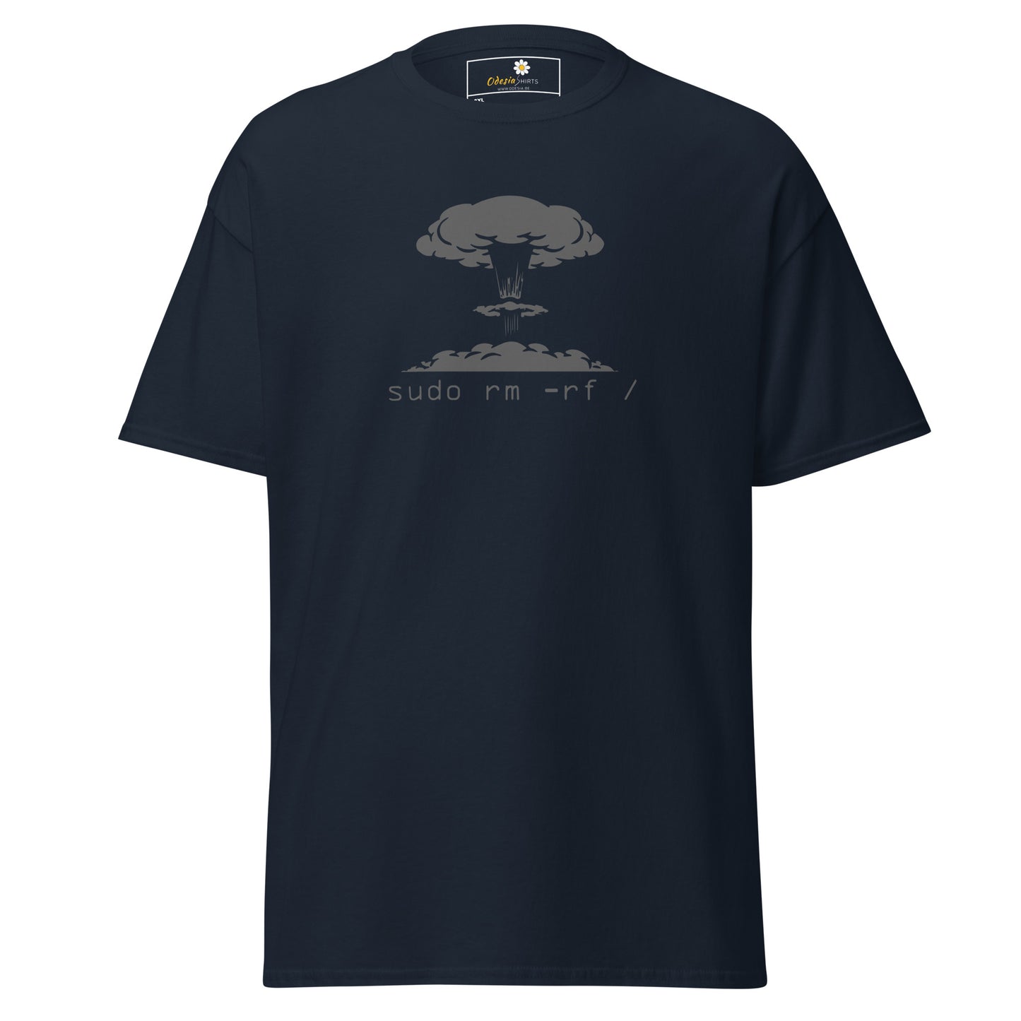 T-shirt classique unisexe - IT LINUX SUDO - GRAND