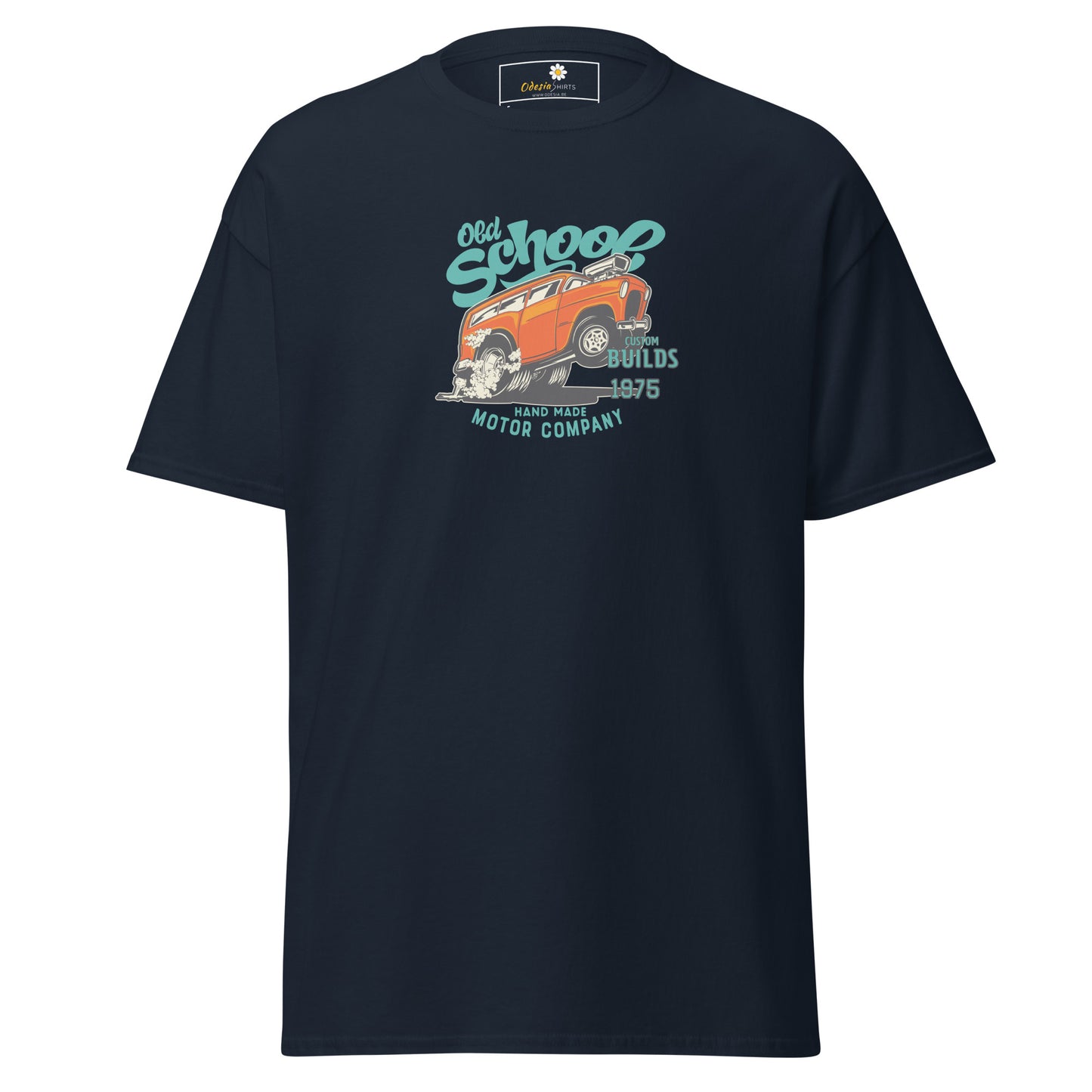 T-shirt classique unisexe - VINTAGE OLD SCHOOL MOTORS - REGULAR