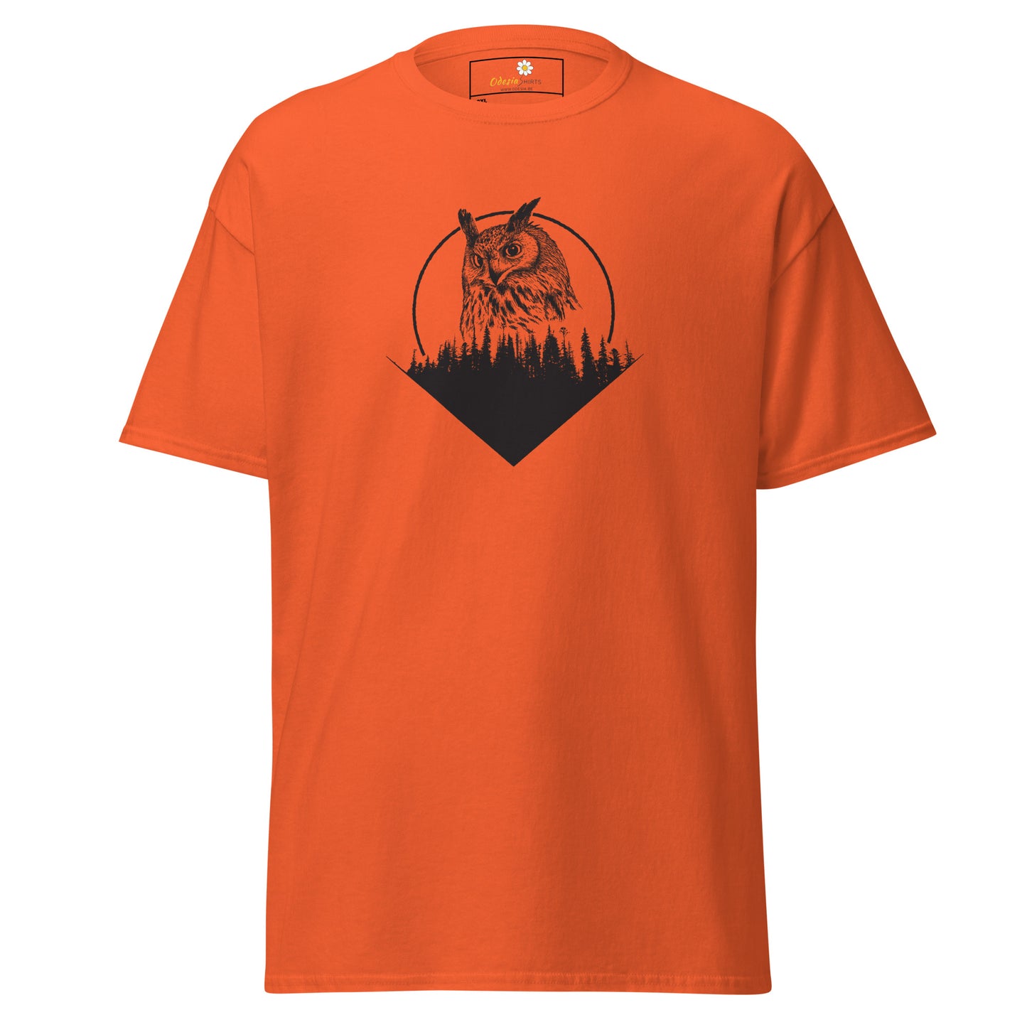 T-shirt classique unisexe - MYSTIC OWL BIRD - BIG