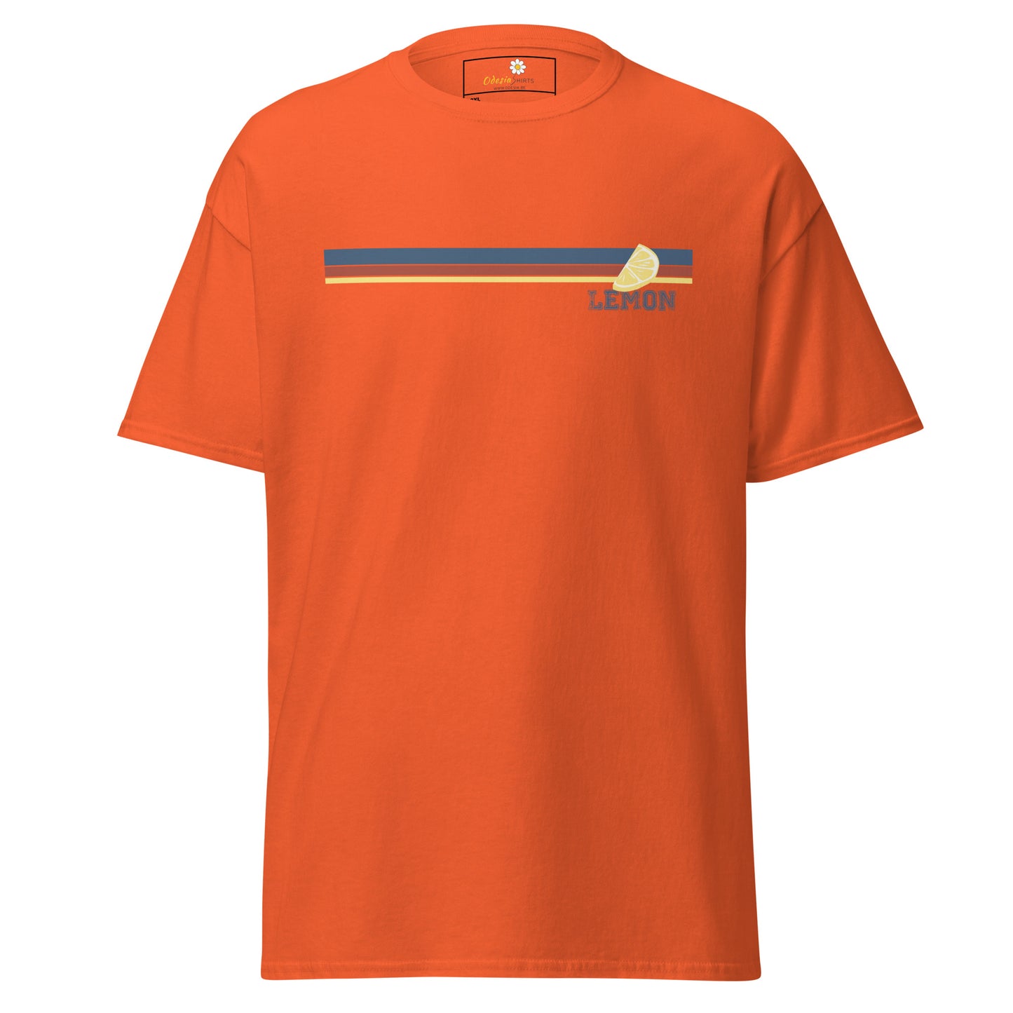 Unisex classic t-shirt - MISC LEMON LINES - BIG
