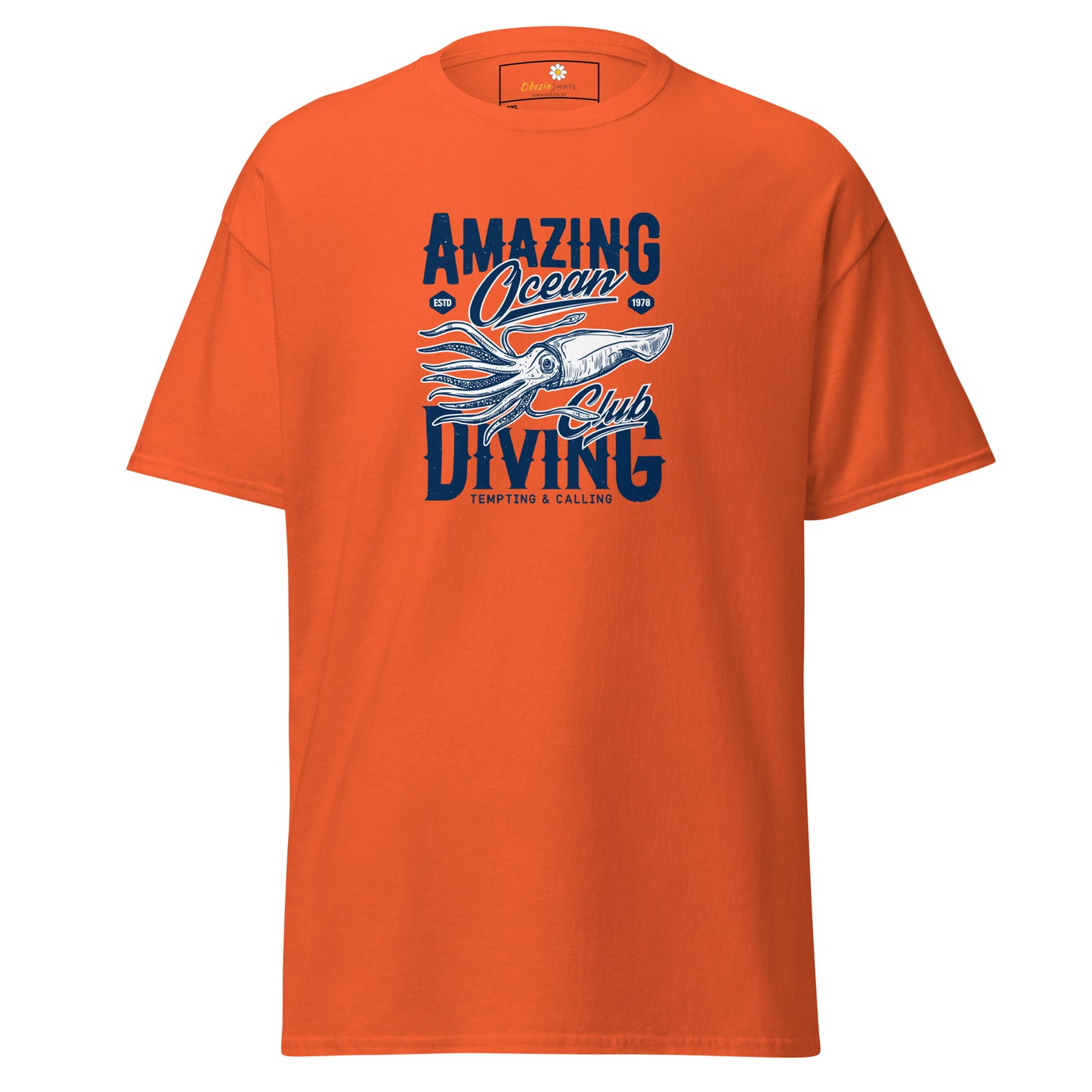 Unisex classic t-shirt - SEALIFE AMAZING DIVING - BIG