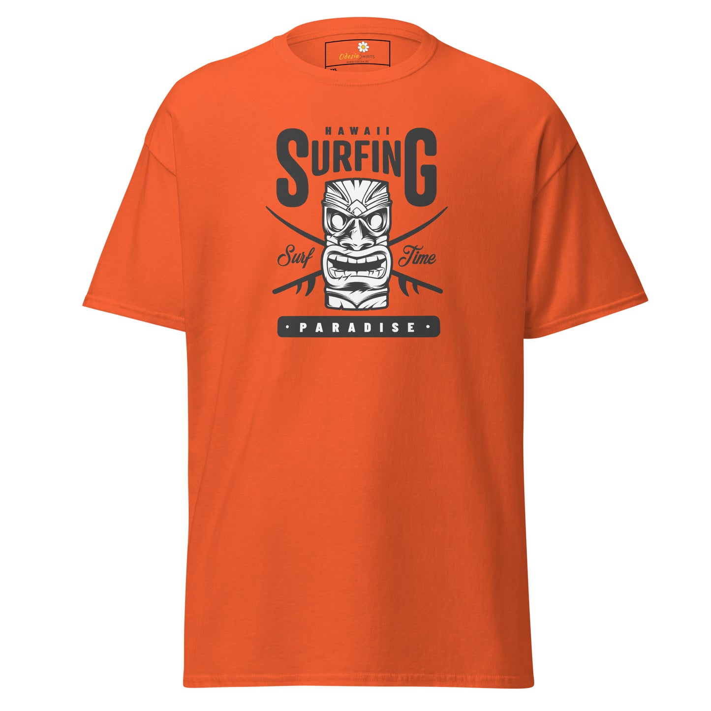 Unisex classic t-shirt - SUMMER HAWAI SURFING PARADISE - BIG