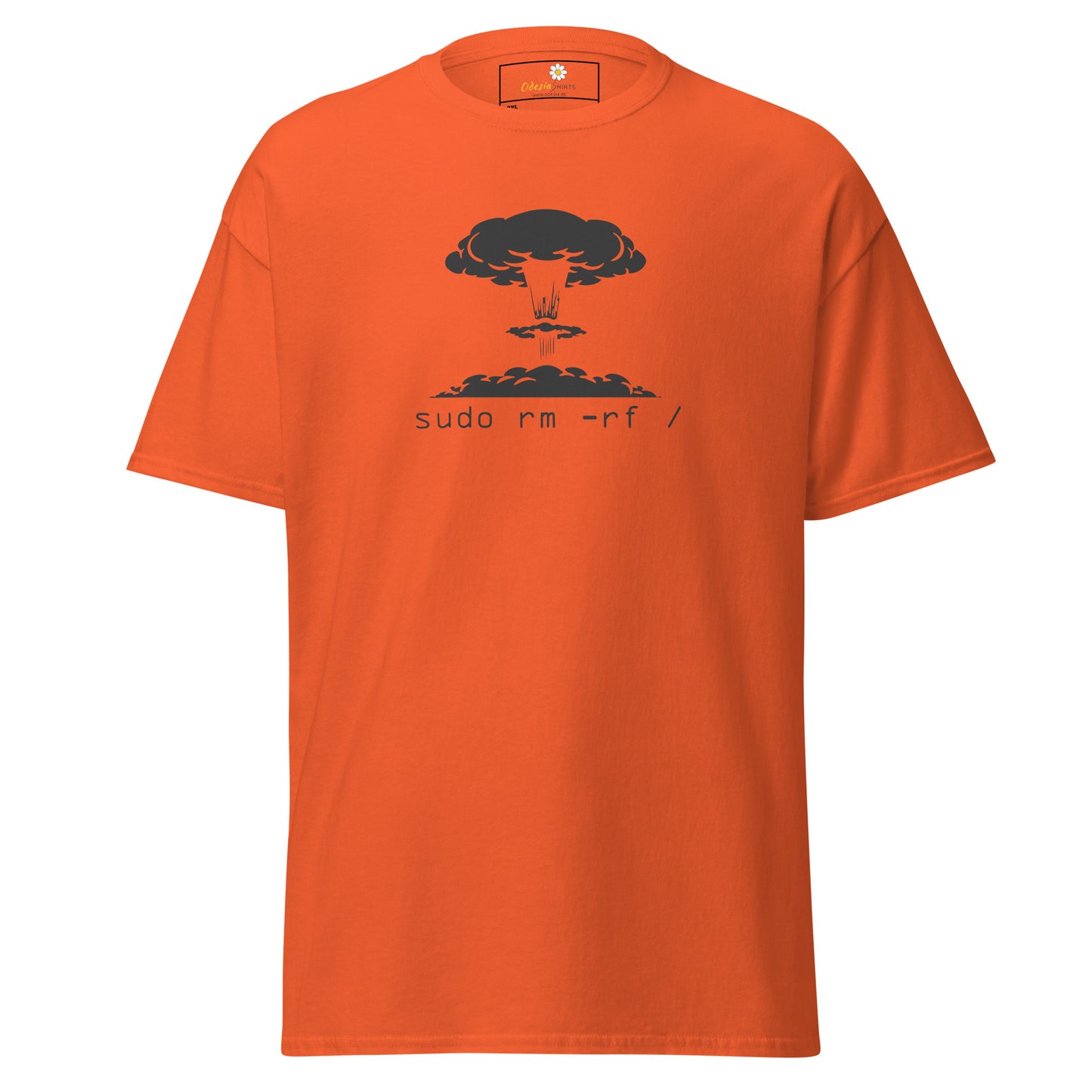 T-shirt classique unisexe - IT LINUX SUDO - GRAND