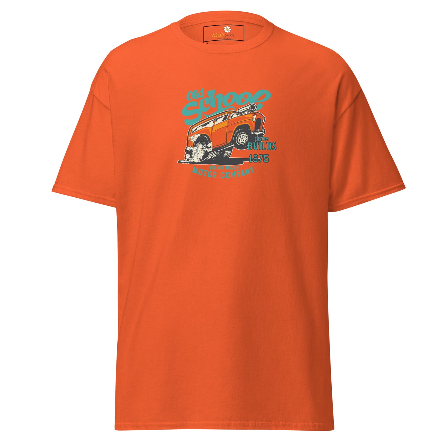 T-shirt classique unisexe - VINTAGE OLD SCHOOL MOTORS - REGULAR