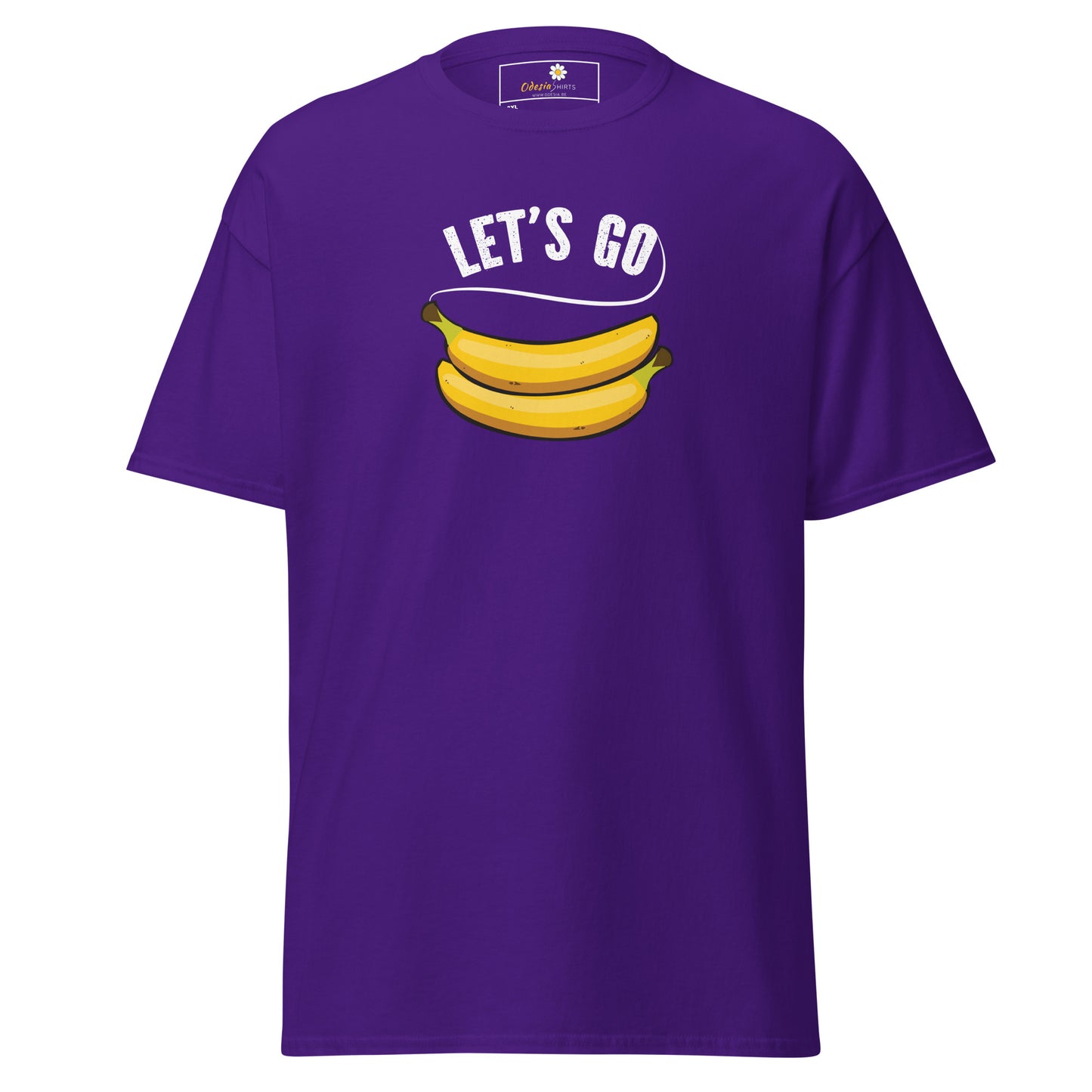 Unisex classic t-shirt - FUN LETS GO BANANAS - BIG