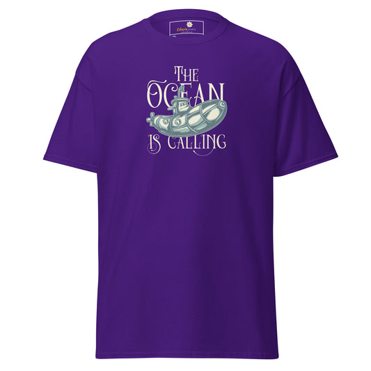 Unisex classic t-shirt - ADVENTURE THE OCEAN IS CALLING - BIG