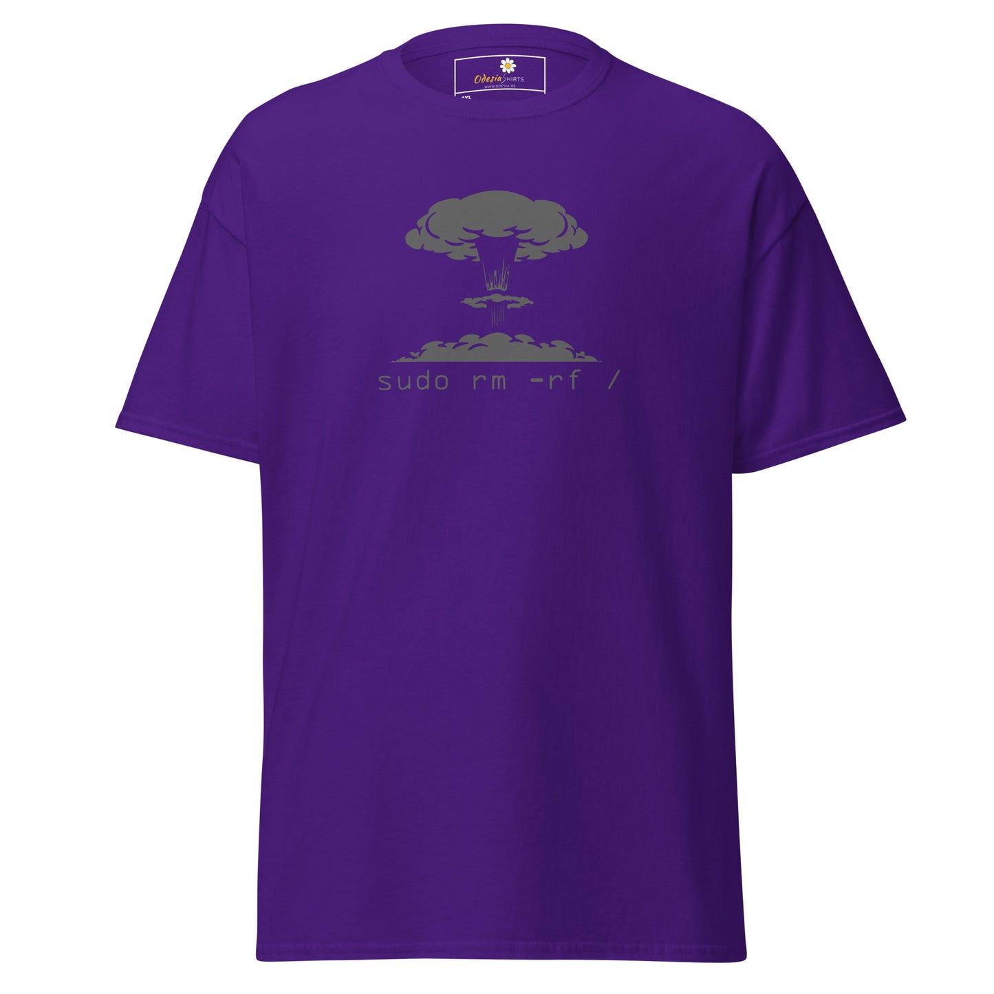 T-shirt classique unisexe - IT LINUX SUDO - GRAND