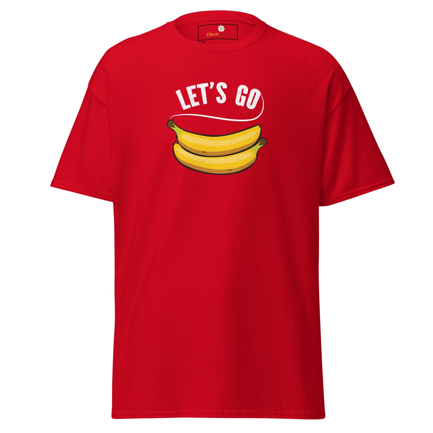 Unisex classic t-shirt - FUN LETS GO BANANAS - BIG