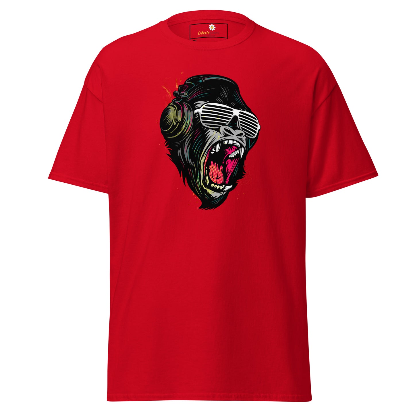 T-shirt classique pour homme - WILDLIFE GORILLA SCREAM - BIG