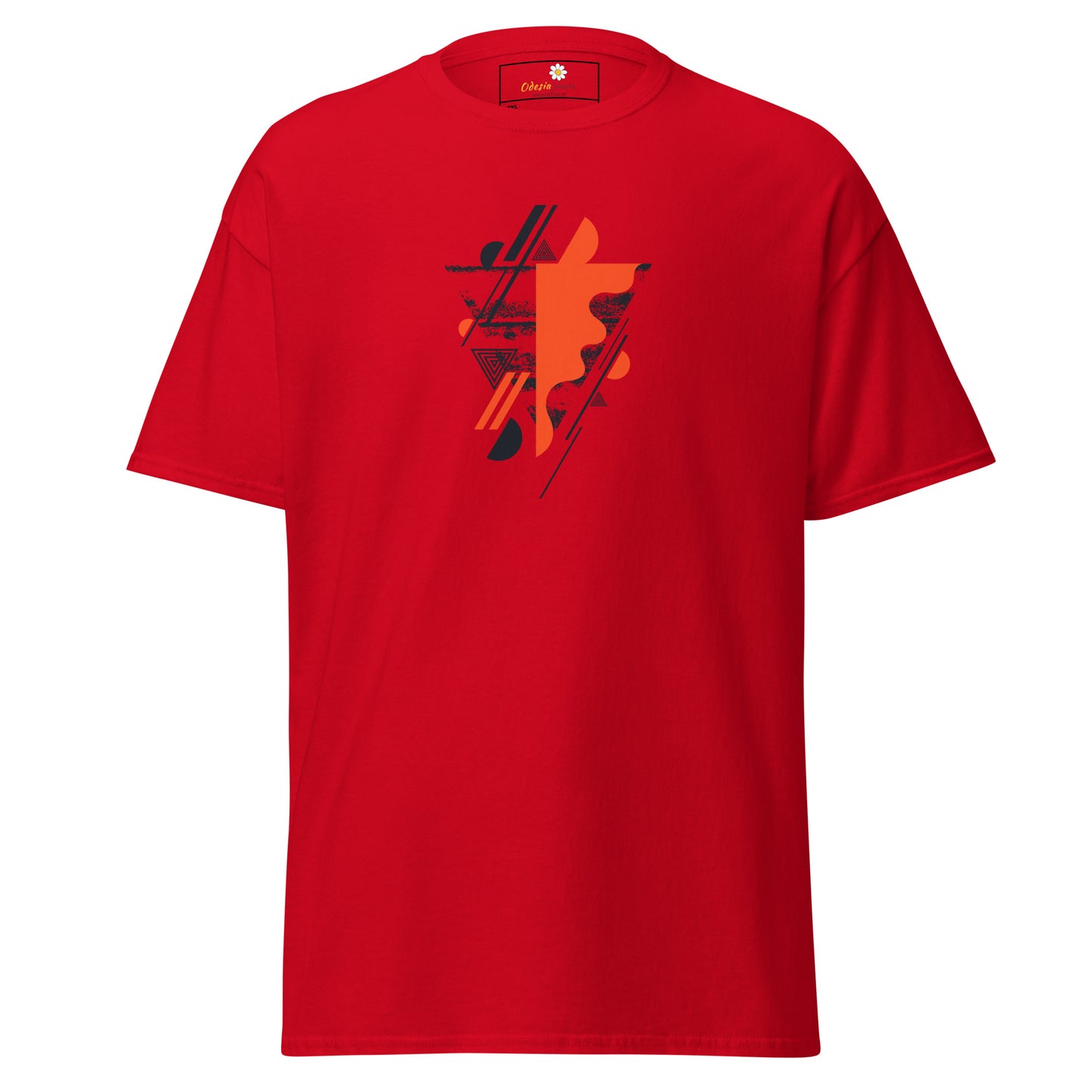 Unisex classic t-shirt - ABSTRACT SHAPES AND COLORS - BIG
