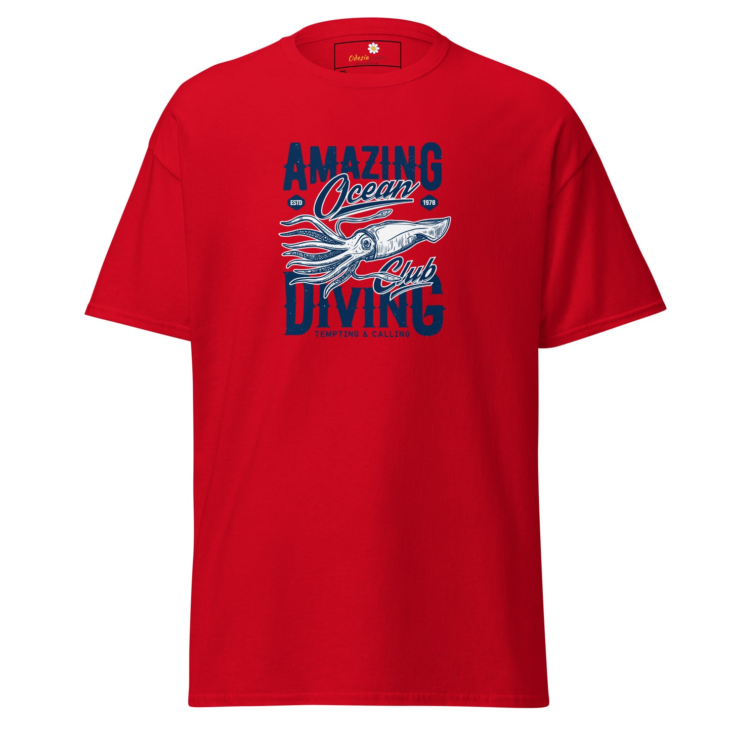 Unisex classic t-shirt - SEALIFE AMAZING DIVING - BIG