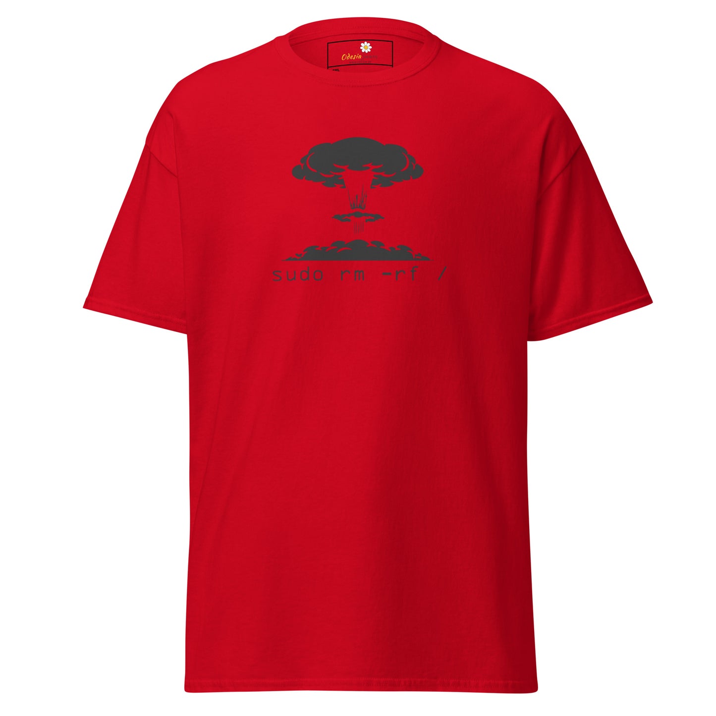 T-shirt classique unisexe - IT LINUX SUDO - GRAND