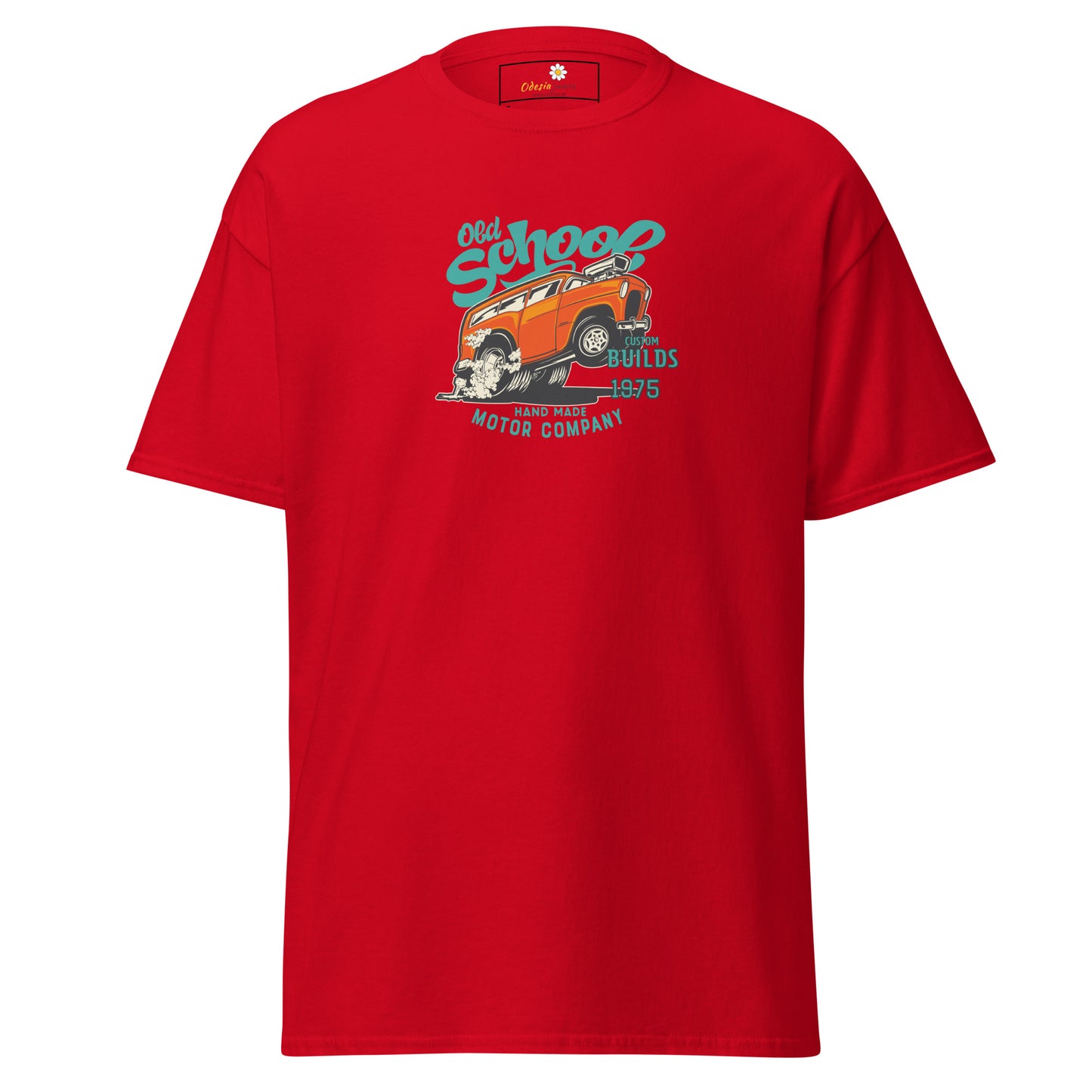T-shirt classique unisexe - VINTAGE OLD SCHOOL MOTORS - REGULAR