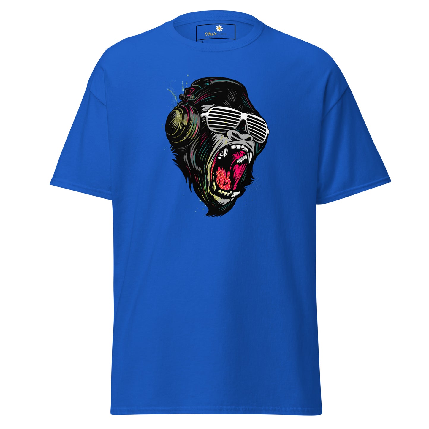 T-shirt classique pour homme - WILDLIFE GORILLA SCREAM - BIG