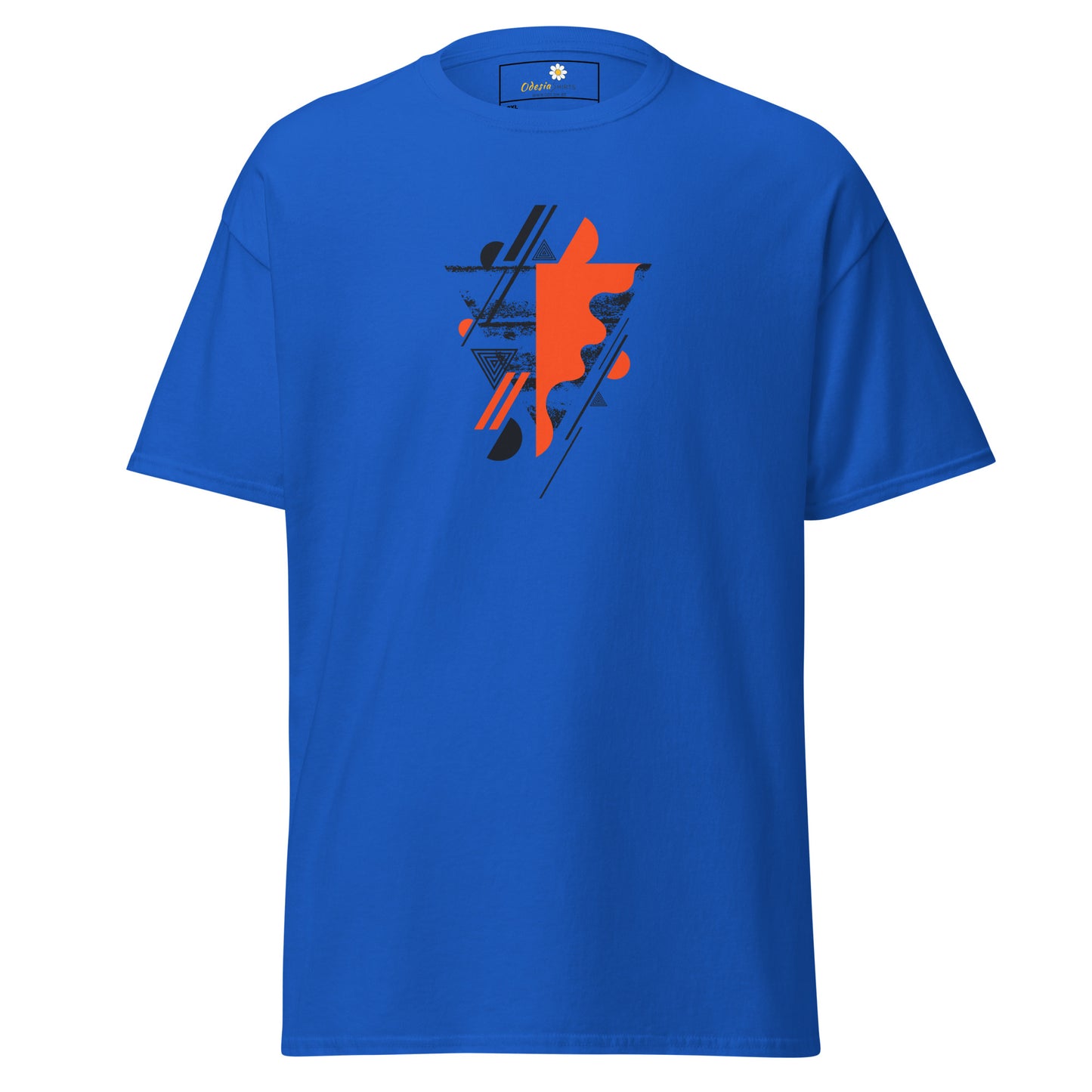 Unisex classic t-shirt - ABSTRACT SHAPES AND COLORS - BIG