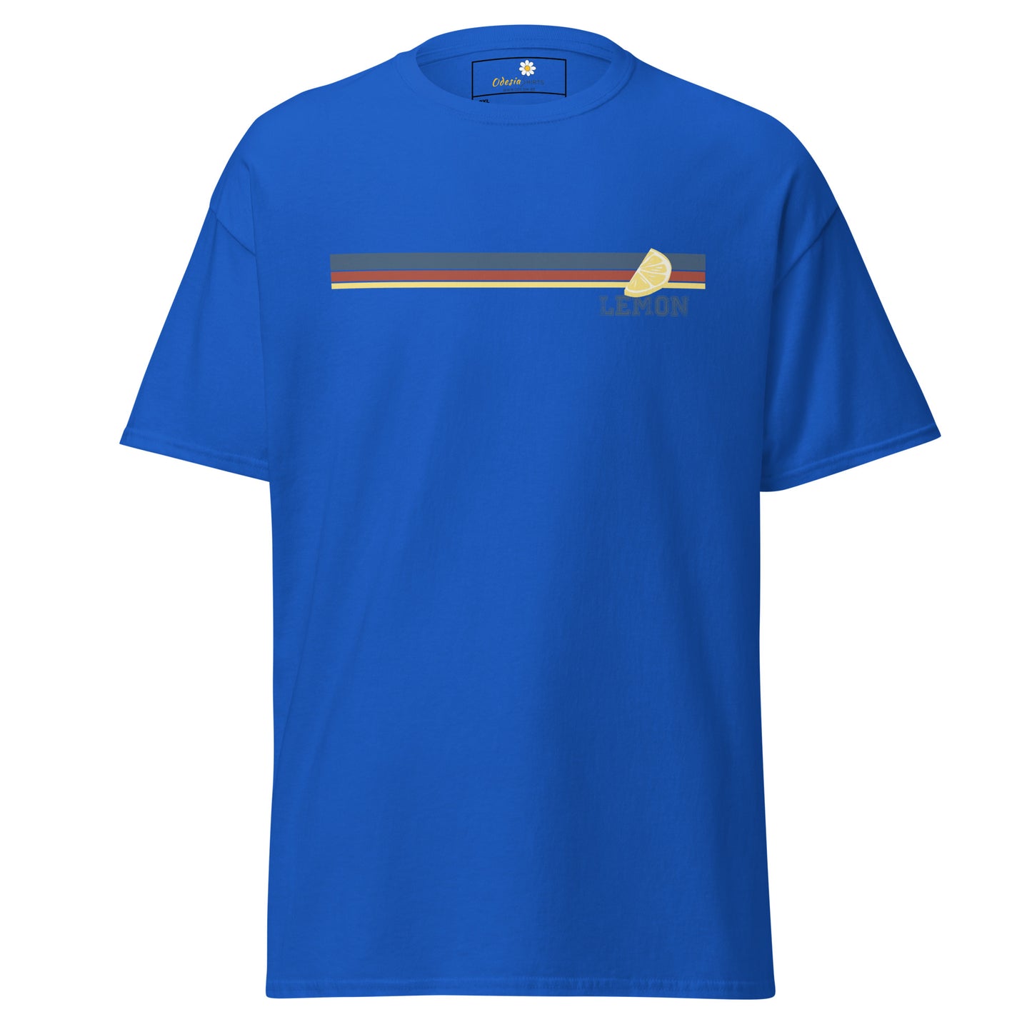 Unisex classic t-shirt - MISC LEMON LINES - BIG
