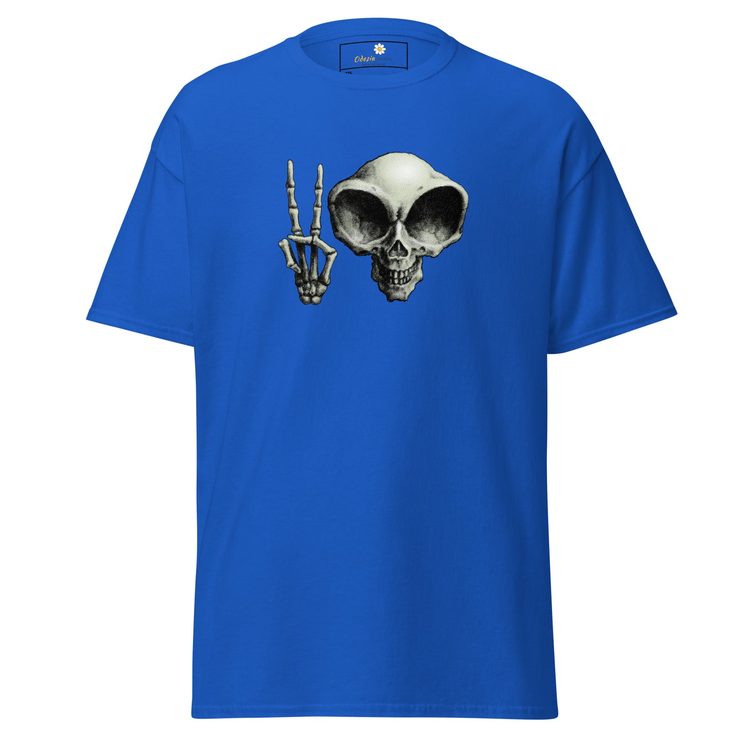 Unisex classic t-shirt - ALIEN PEACE - BIG