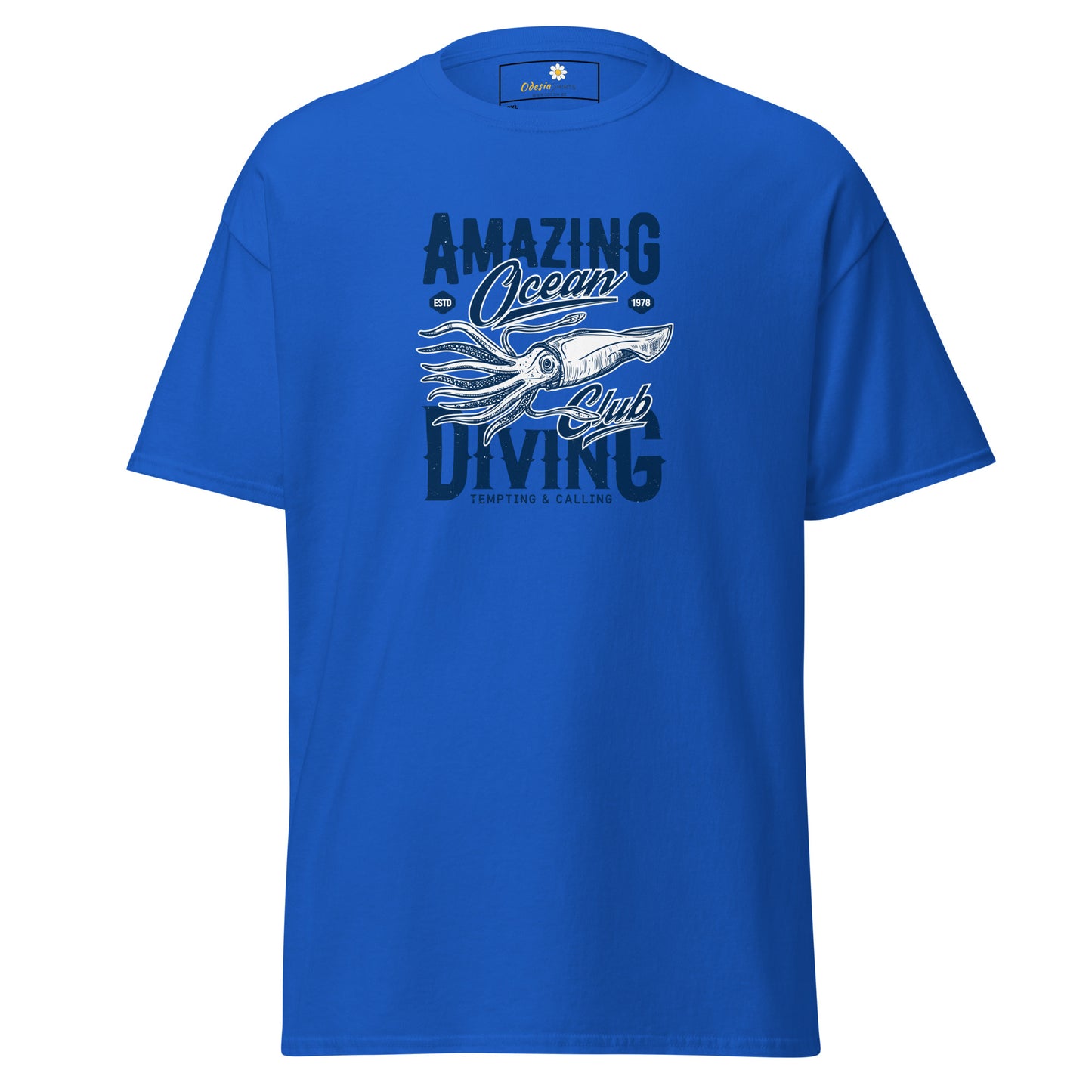 Unisex classic t-shirt - SEALIFE AMAZING DIVING - BIG