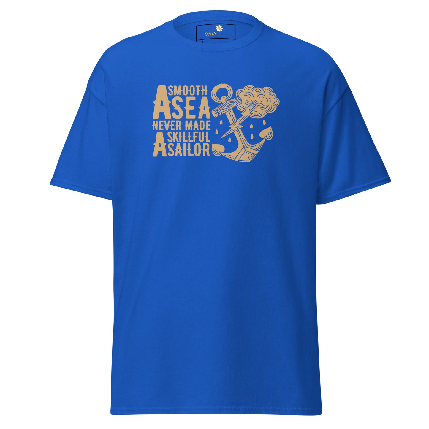 Unisex classic t-shirt - NATURE SMOOTH SEA SKILLED SAILOR - BIG