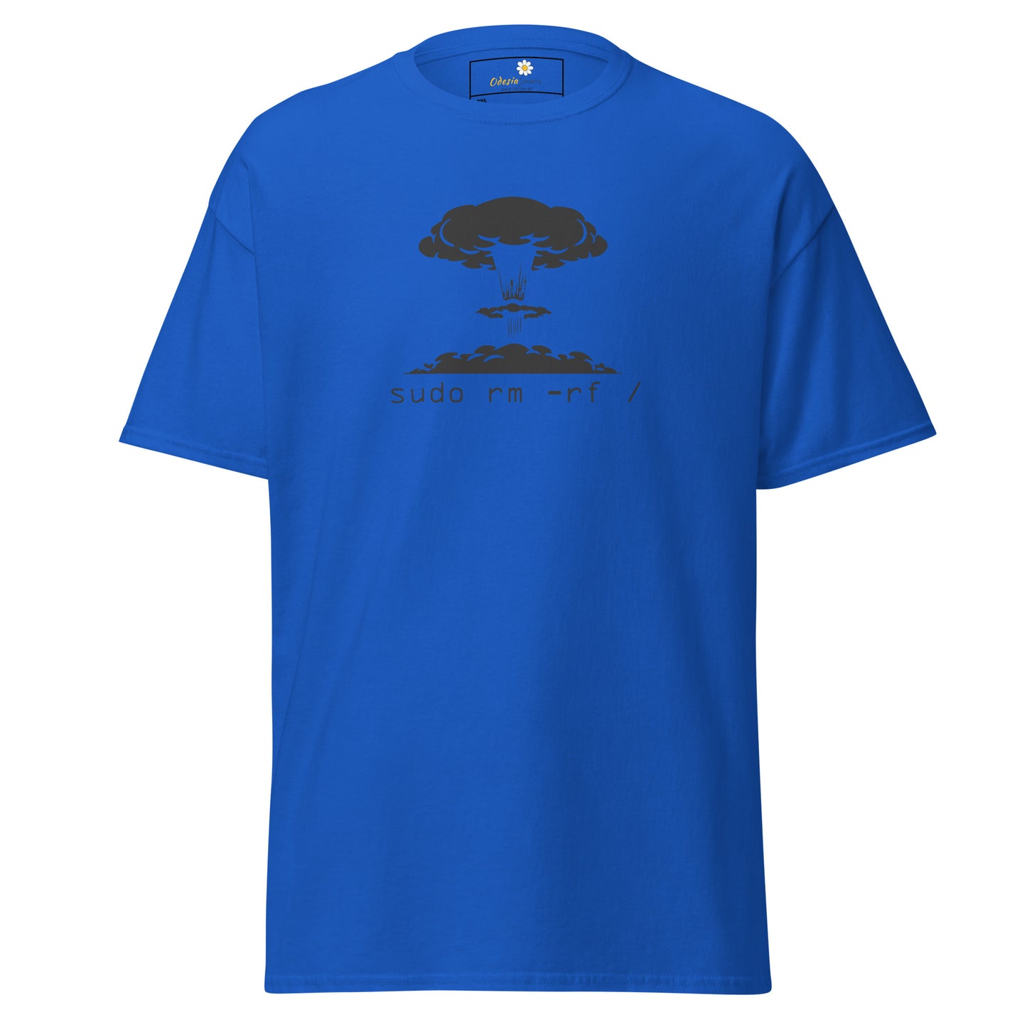 T-shirt classique unisexe - IT LINUX SUDO - GRAND