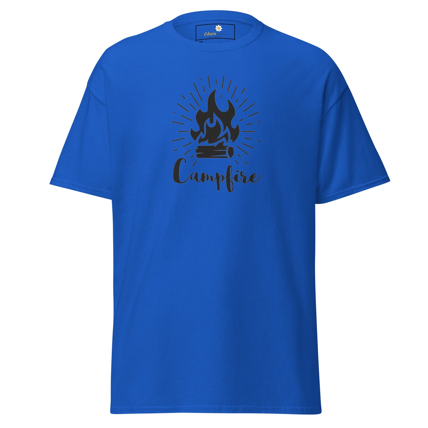 Unisex classic t-shirt - ADVENTURE CAMPFIRE - BIG