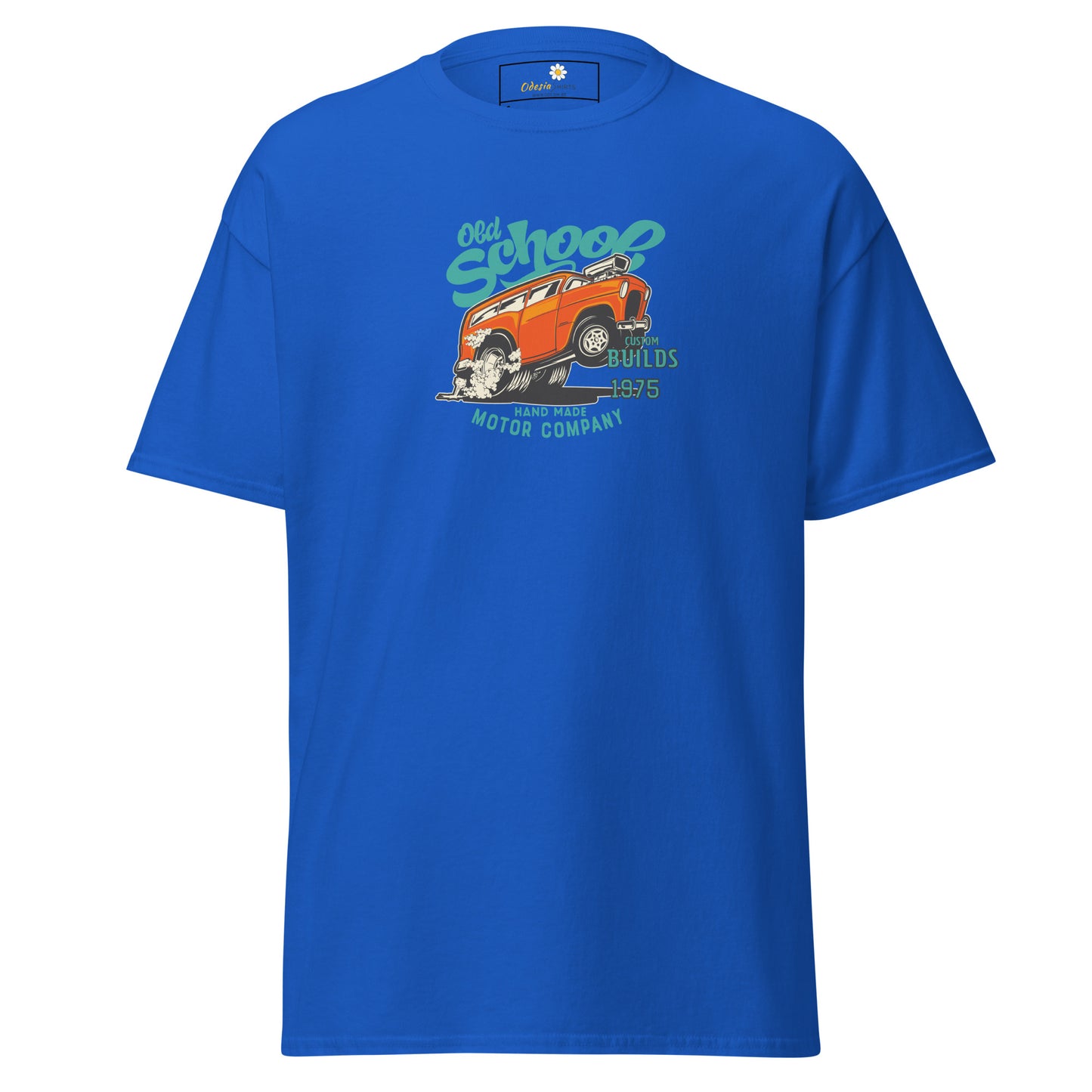 T-shirt classique unisexe - VINTAGE OLD SCHOOL MOTORS - REGULAR