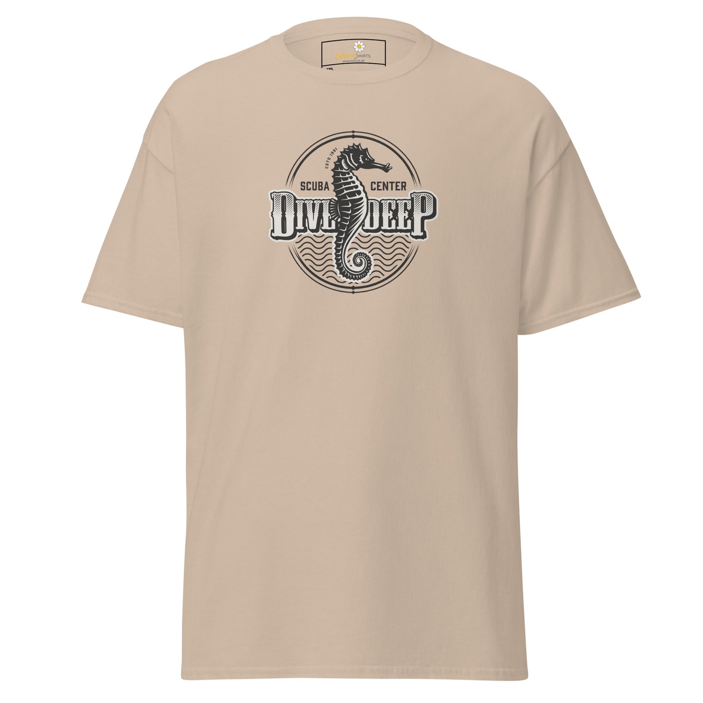 Unisex classic t-shirt - SPORT DIVE DEEP - BIG
