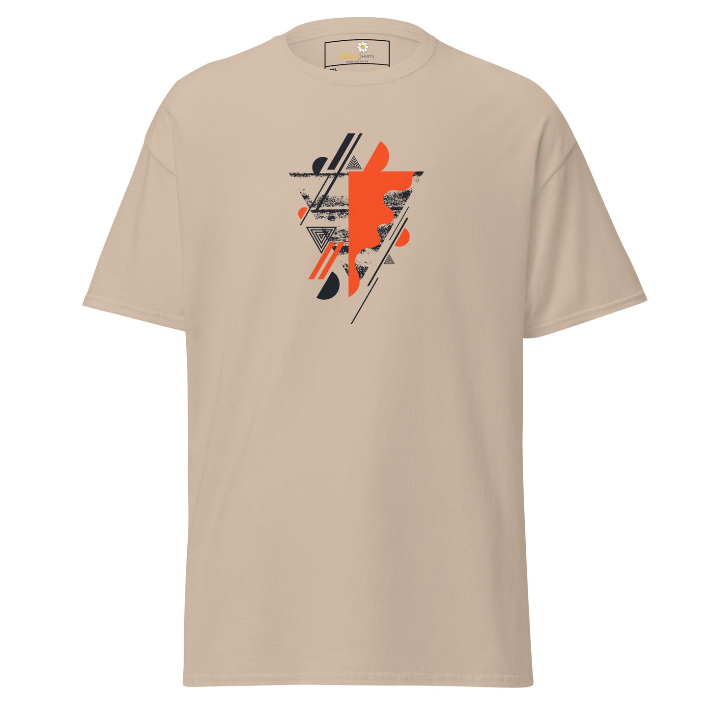 Unisex classic t-shirt - ABSTRACT SHAPES AND COLORS - BIG