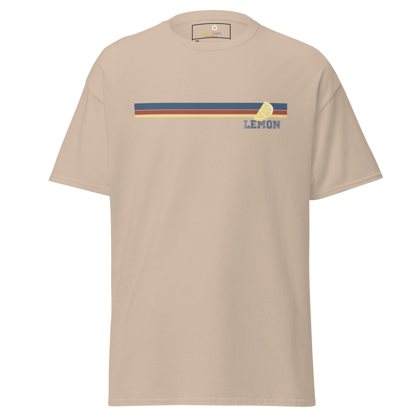 Unisex classic t-shirt - MISC LEMON LINES - BIG