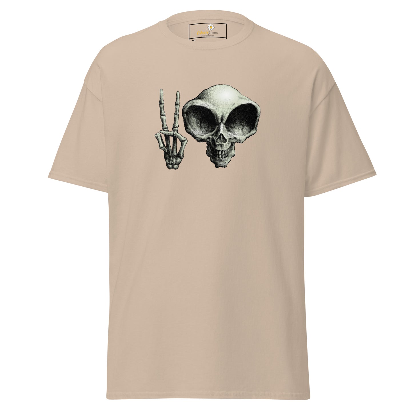 Unisex classic t-shirt - ALIEN PEACE - BIG