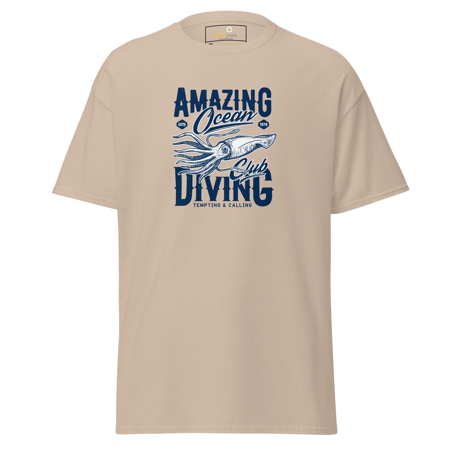 Unisex classic t-shirt - SEALIFE AMAZING DIVING - BIG