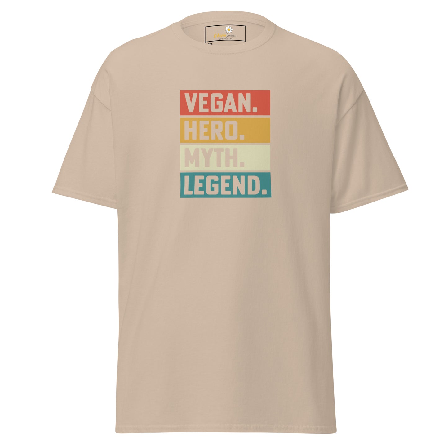 T-shirt classique unisexe - ECOVEG VEGAN HERO LEGEND - GRAND