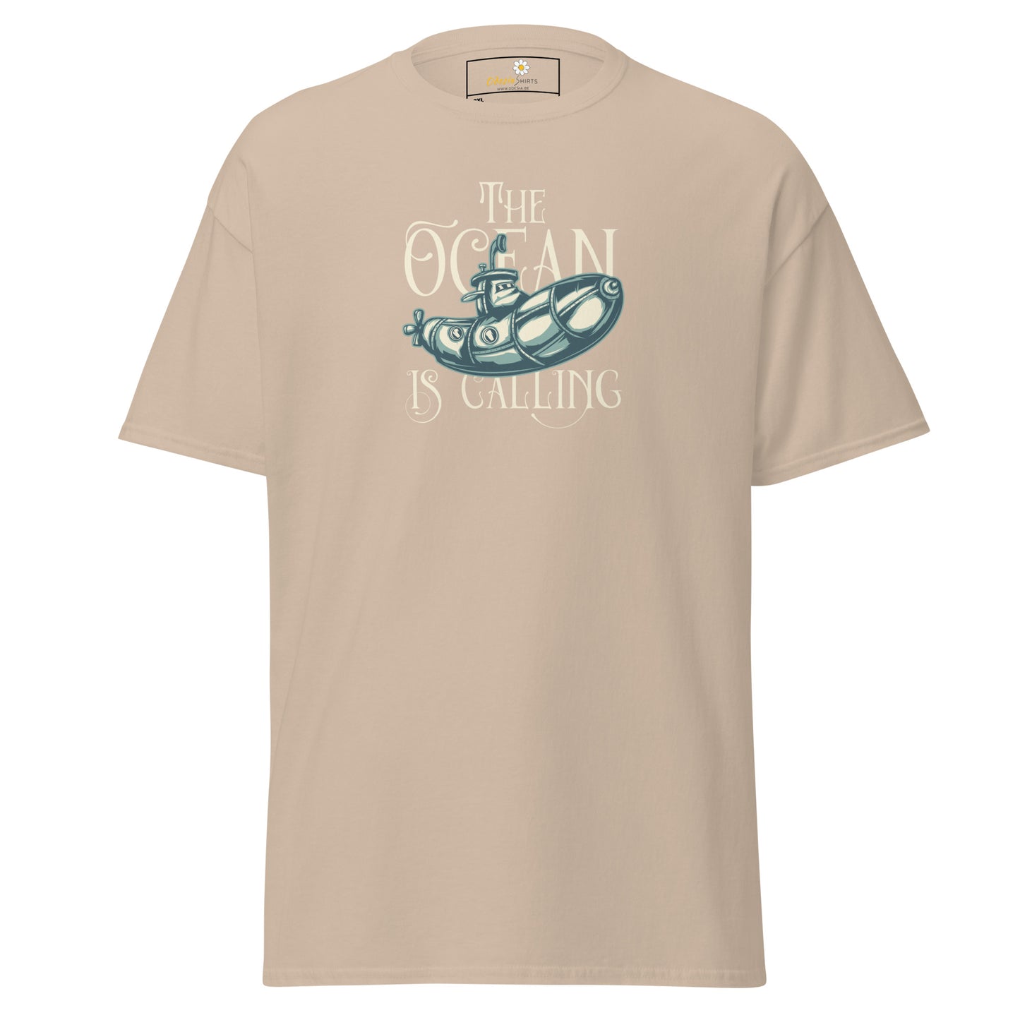 Unisex classic t-shirt - ADVENTURE THE OCEAN IS CALLING - BIG