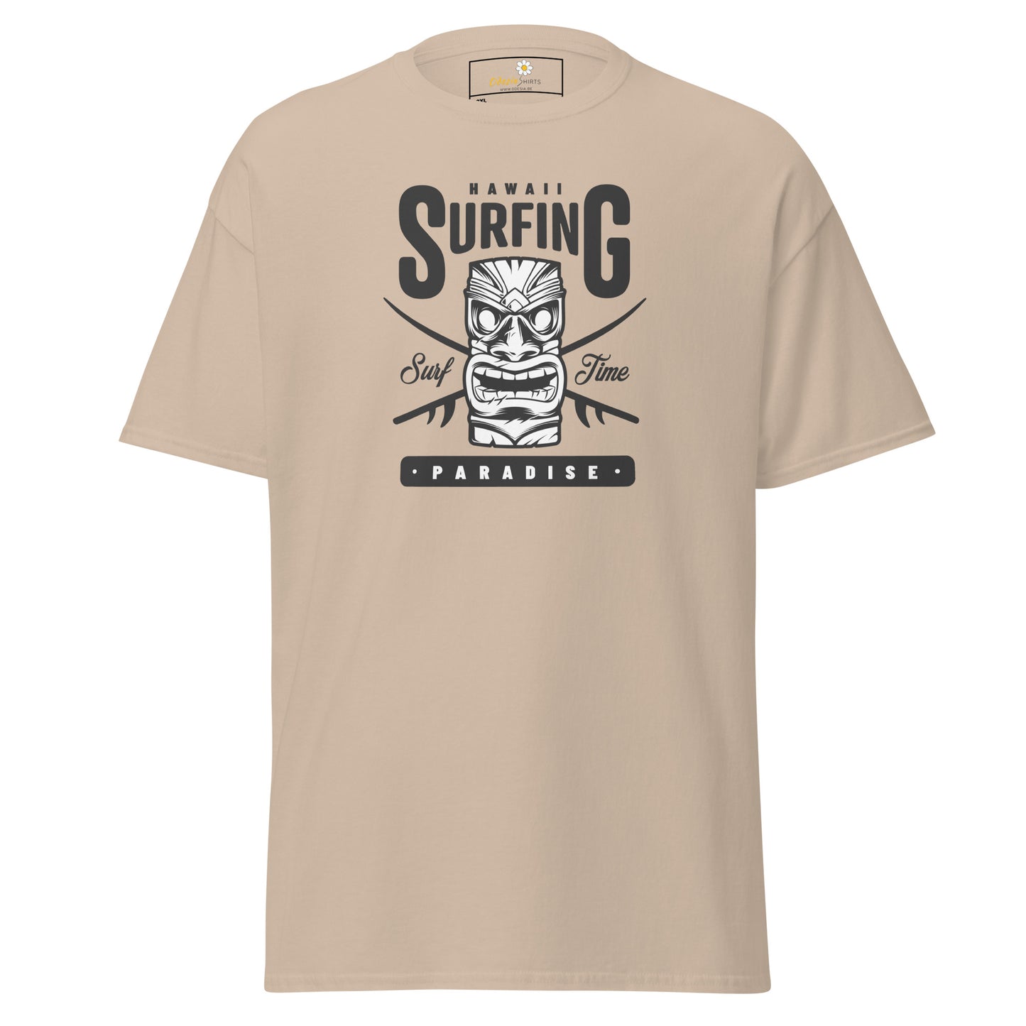 Unisex classic t-shirt - SUMMER HAWAI SURFING PARADISE - BIG