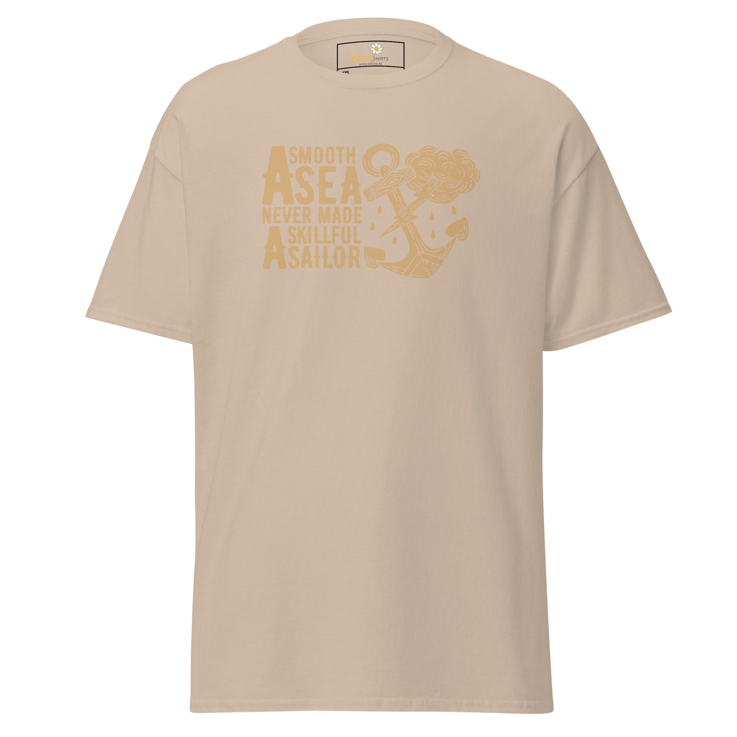 Unisex classic t-shirt - NATURE SMOOTH SEA SKILLED SAILOR - BIG