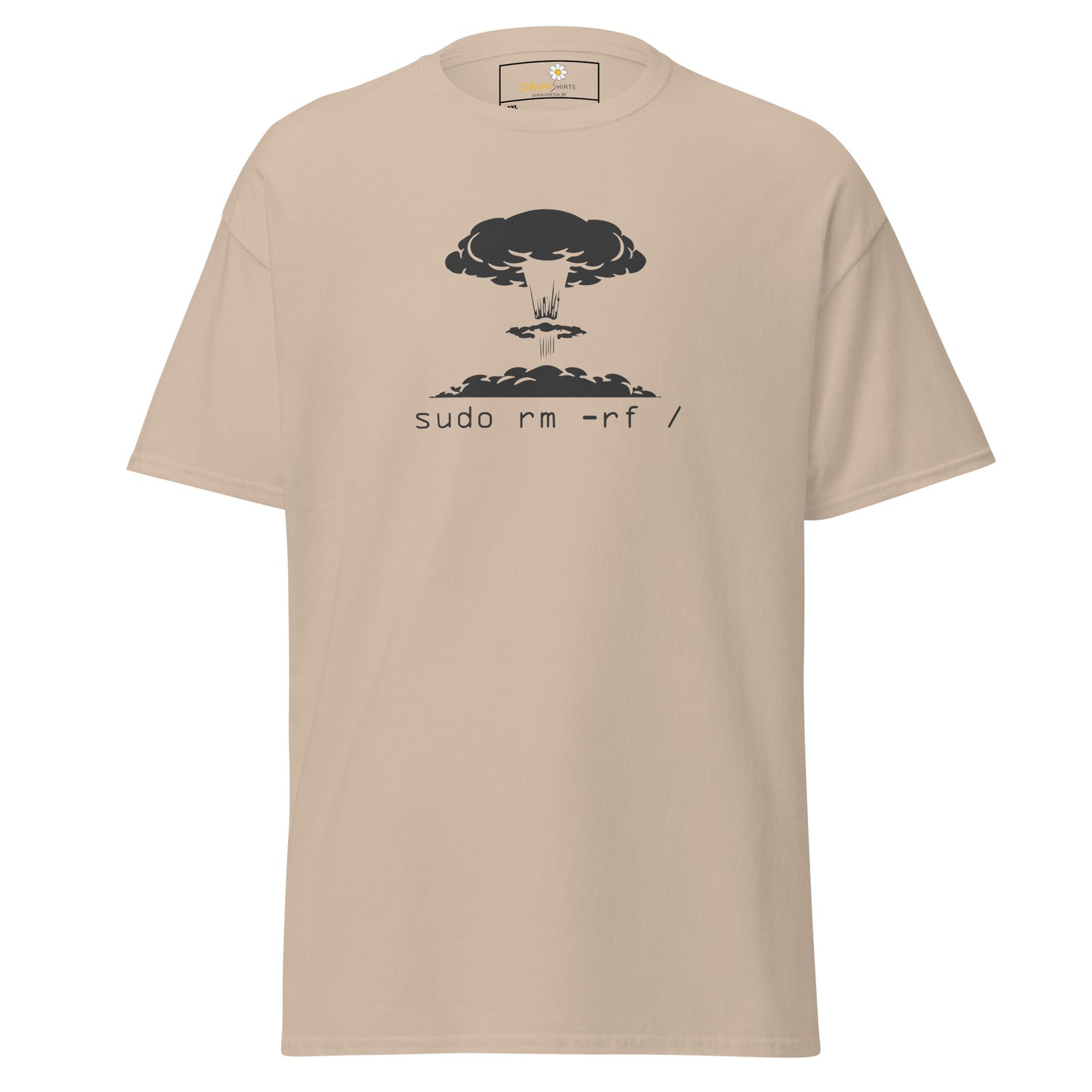 T-shirt classique unisexe - IT LINUX SUDO - GRAND