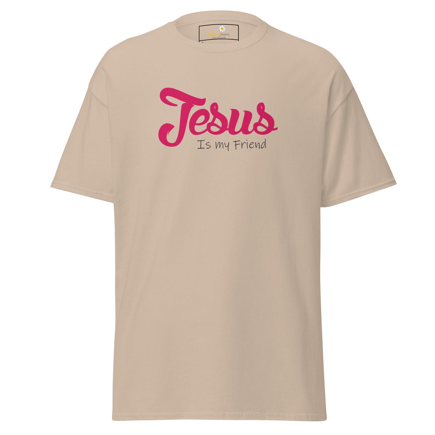 Unisex classic tee - SPIRITUALITY JESUS IS MY FRIEND - REGULAR