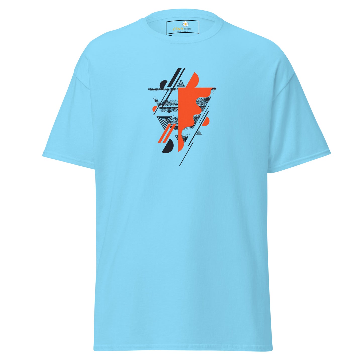 Unisex classic t-shirt - ABSTRACT SHAPES AND COLORS - BIG