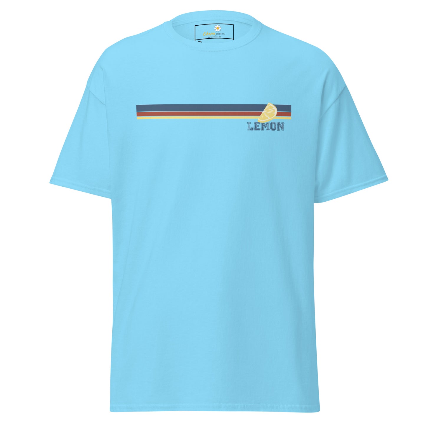 Unisex classic t-shirt - MISC LEMON LINES - BIG