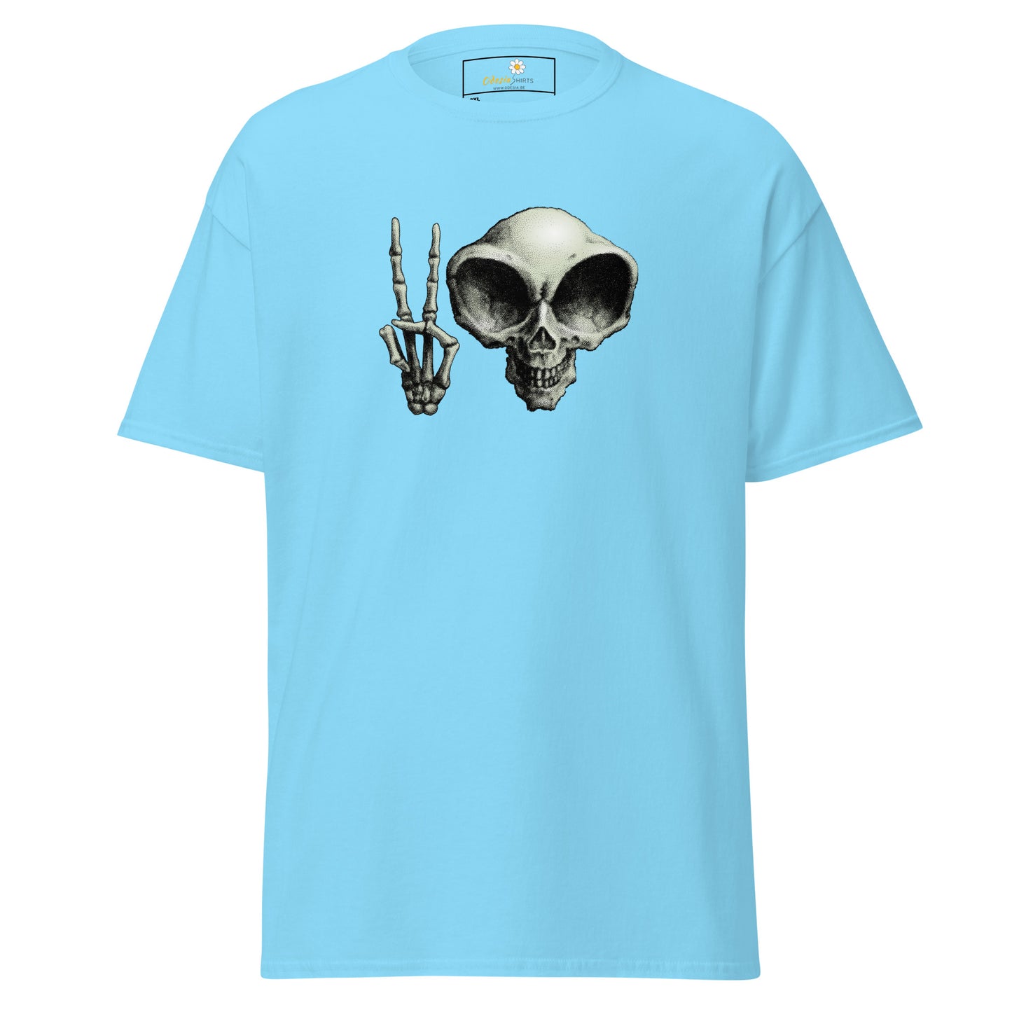 Unisex classic t-shirt - ALIEN PEACE - BIG