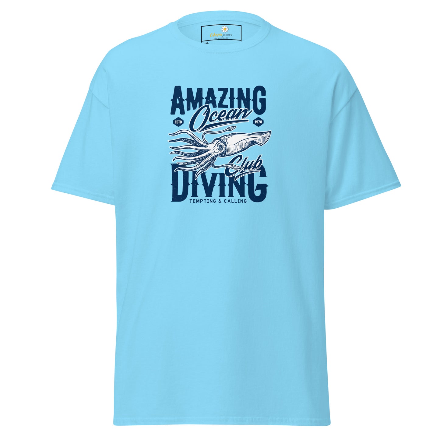 Unisex classic t-shirt - SEALIFE AMAZING DIVING - BIG