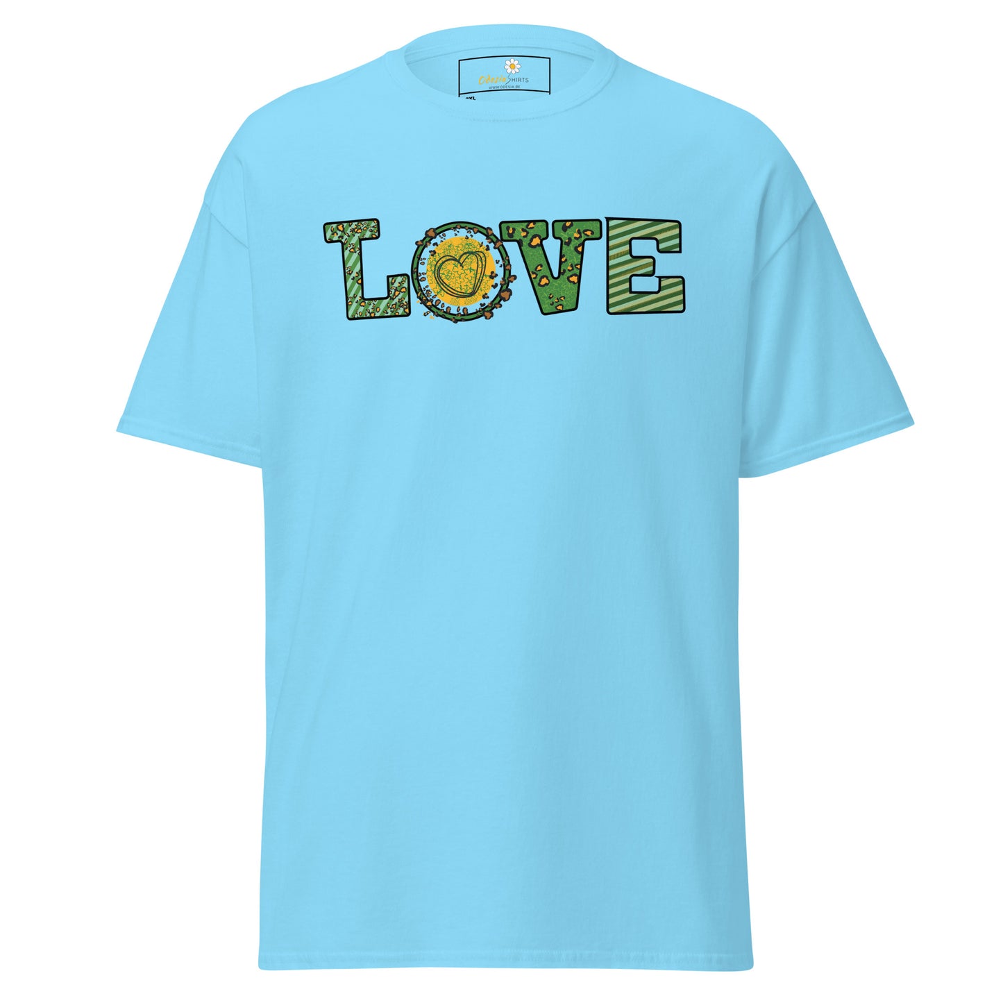 Unisex classic t-shirt - TEXT LOVE - BIG