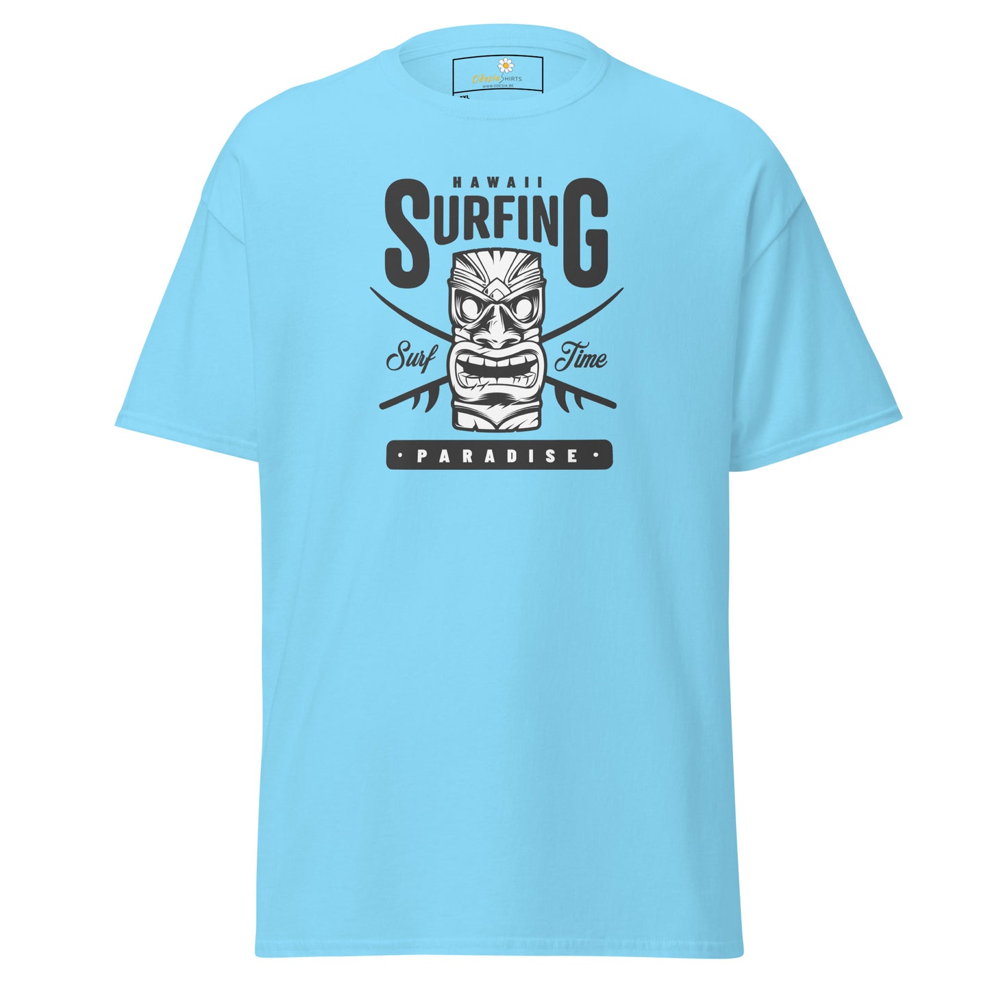 Unisex classic t-shirt - SUMMER HAWAI SURFING PARADISE - BIG