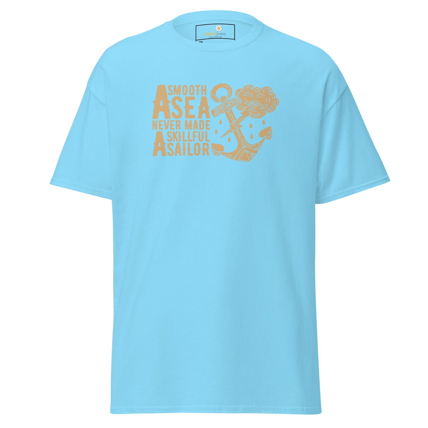 Unisex classic t-shirt - NATURE SMOOTH SEA SKILLED SAILOR - BIG