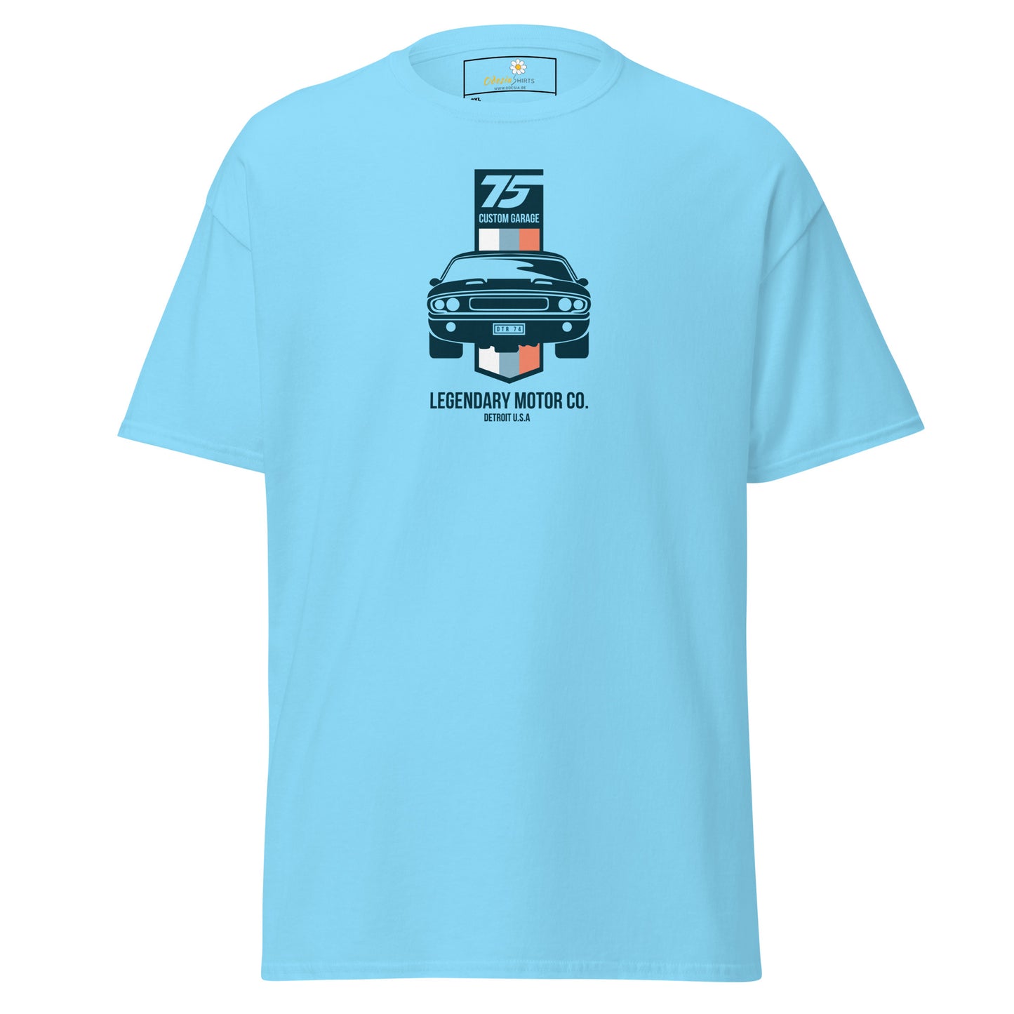 T-shirt classique unisexe - VINTAGE LEGENDARY MOTOR CARS - GRAND