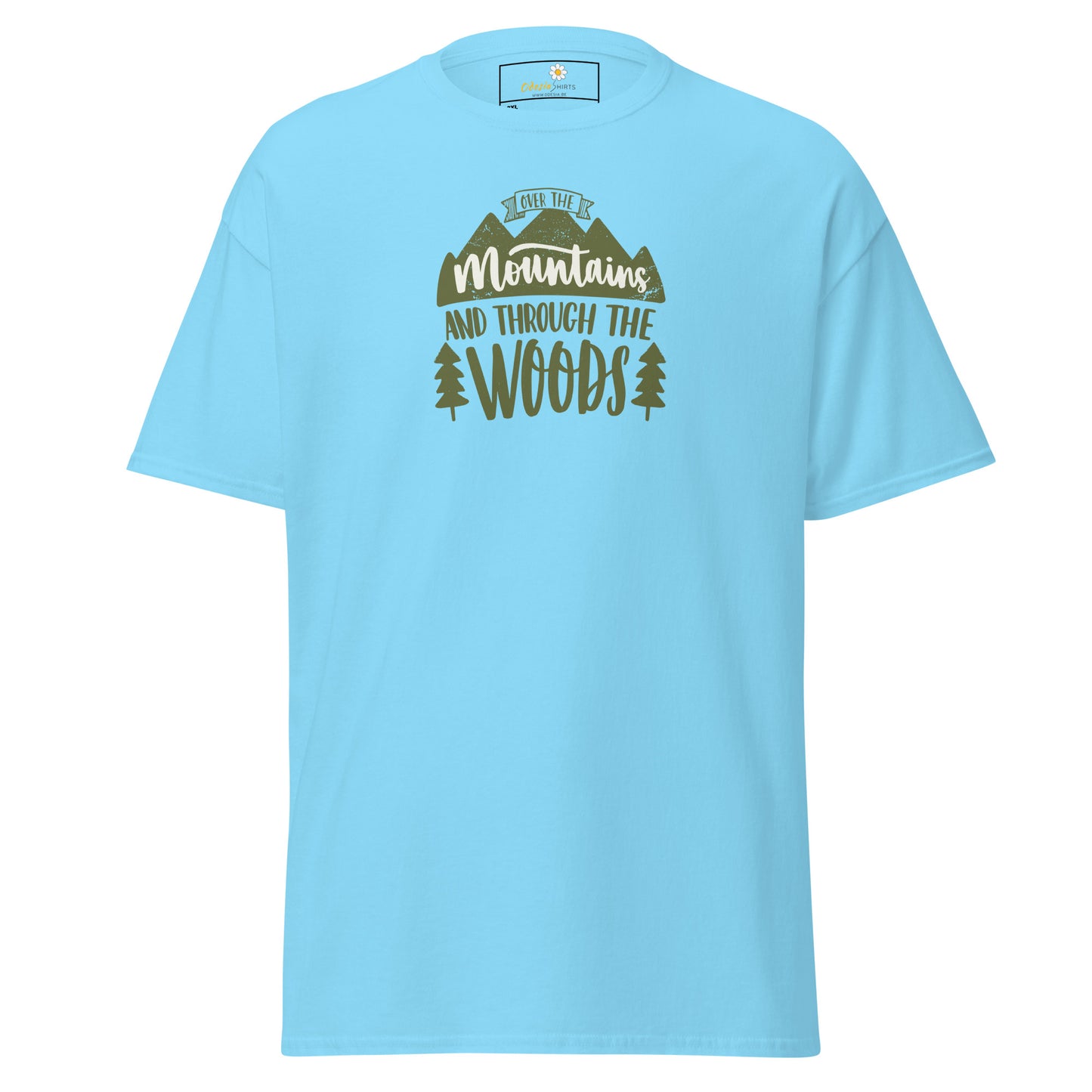 Unisex classic t-shirt - ADVENTURE THROUGH THE WOODS - BIG