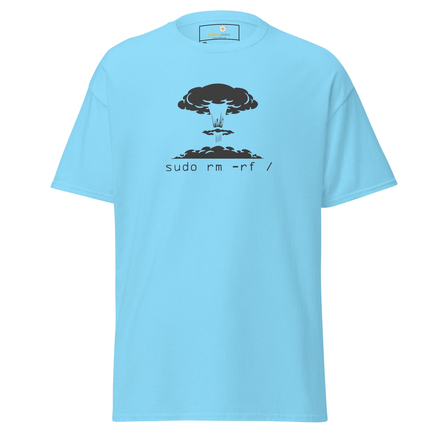 T-shirt classique unisexe - IT LINUX SUDO - GRAND