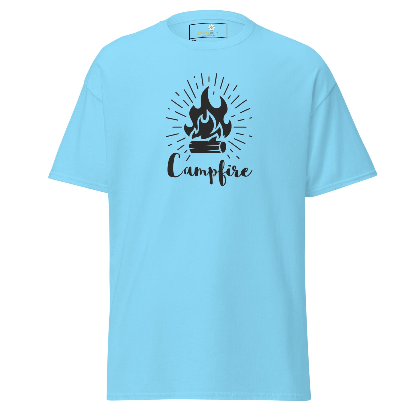 Unisex classic t-shirt - ADVENTURE CAMPFIRE - BIG