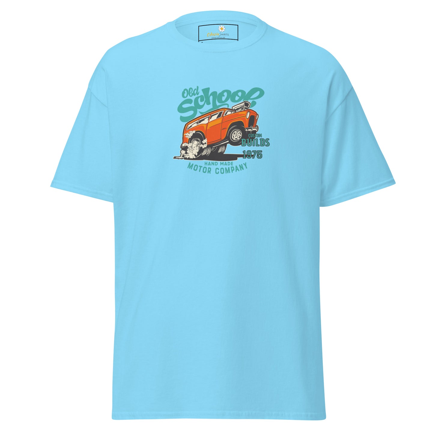 T-shirt classique unisexe - VINTAGE OLD SCHOOL MOTORS - REGULAR